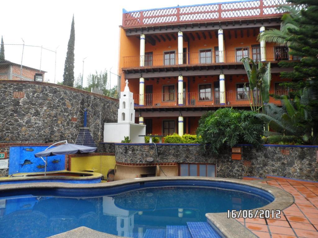 Hotel Spa Mi Pueblito Tepoztlan كويرنافاكا المظهر الخارجي الصورة